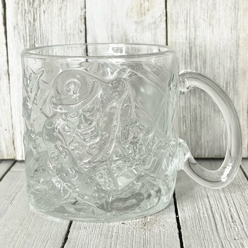 McDONALD’S x BATMAN FOREVER Vintage The Riddler Collectible Glass Mug